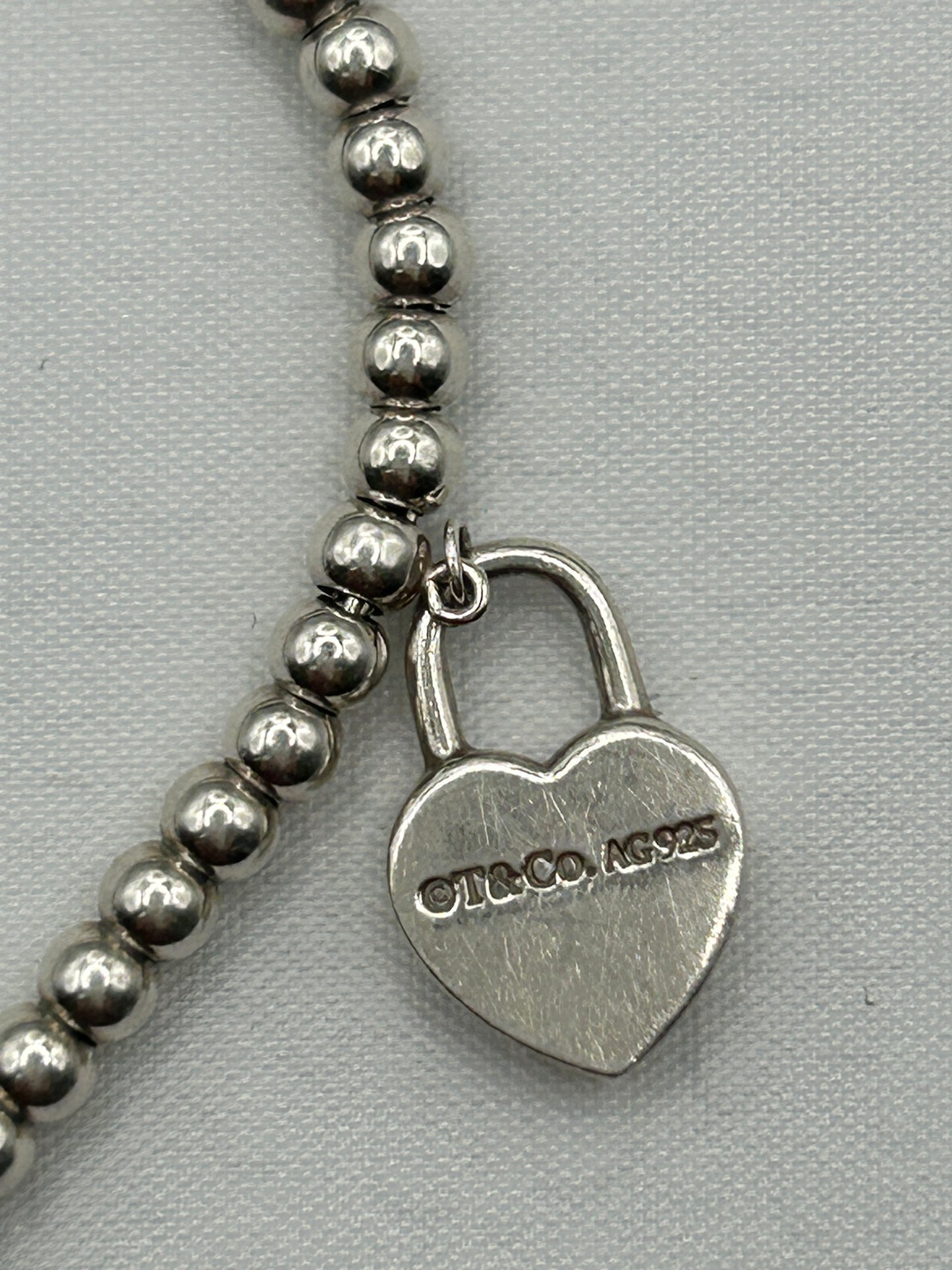 Tiffany & Co
Return to Tiffany silver bracelet