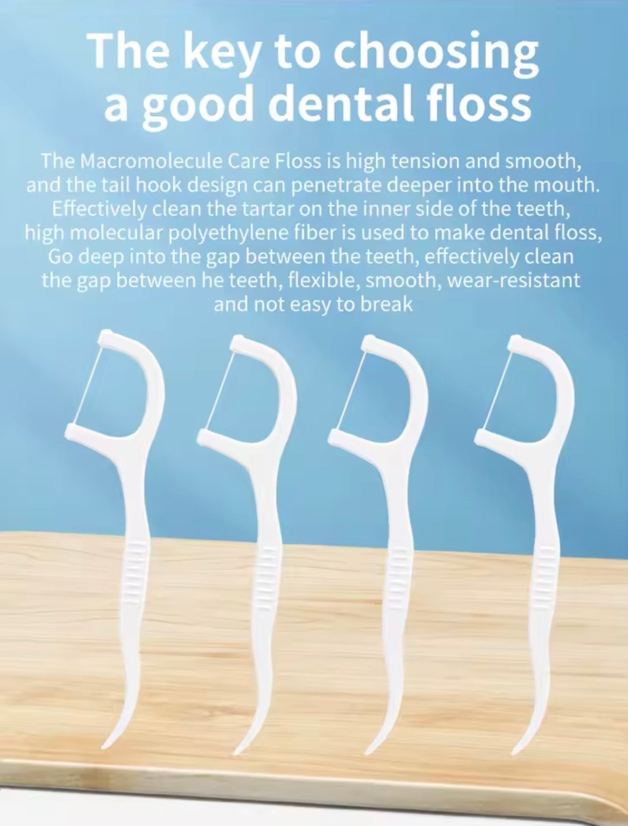 150pk Dental Floss Sticks Interdental Tooth Harps Teeth Picks Oral Plaque
Care