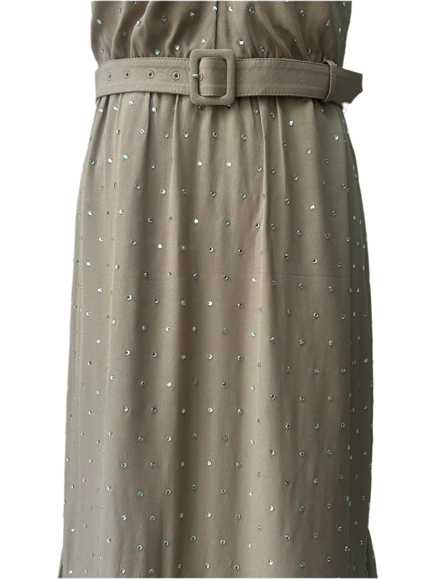 SELF-PORTRAIT
Diamante Embellished Crepe Dress