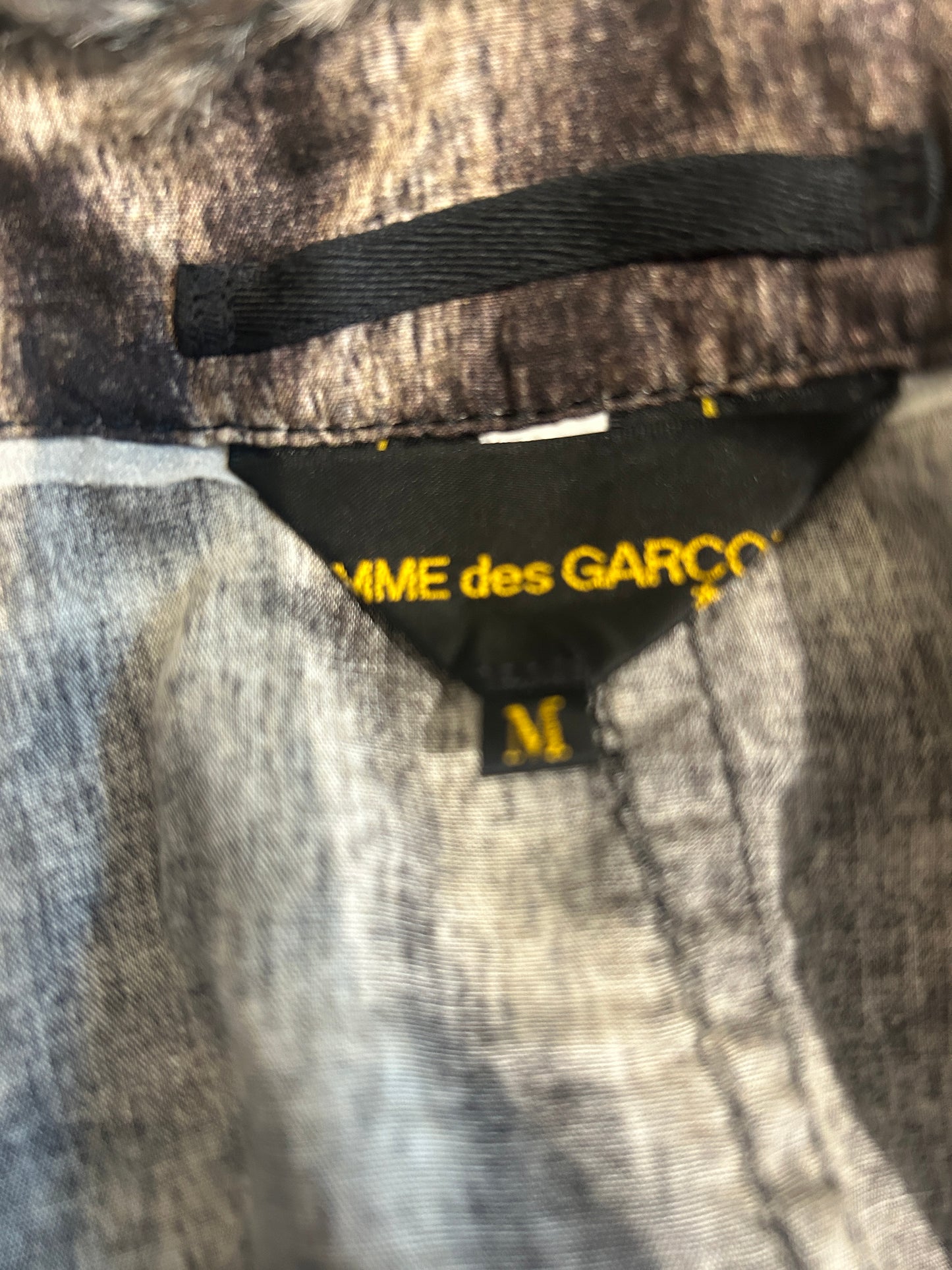 COMME des GARÇONS cape jacket