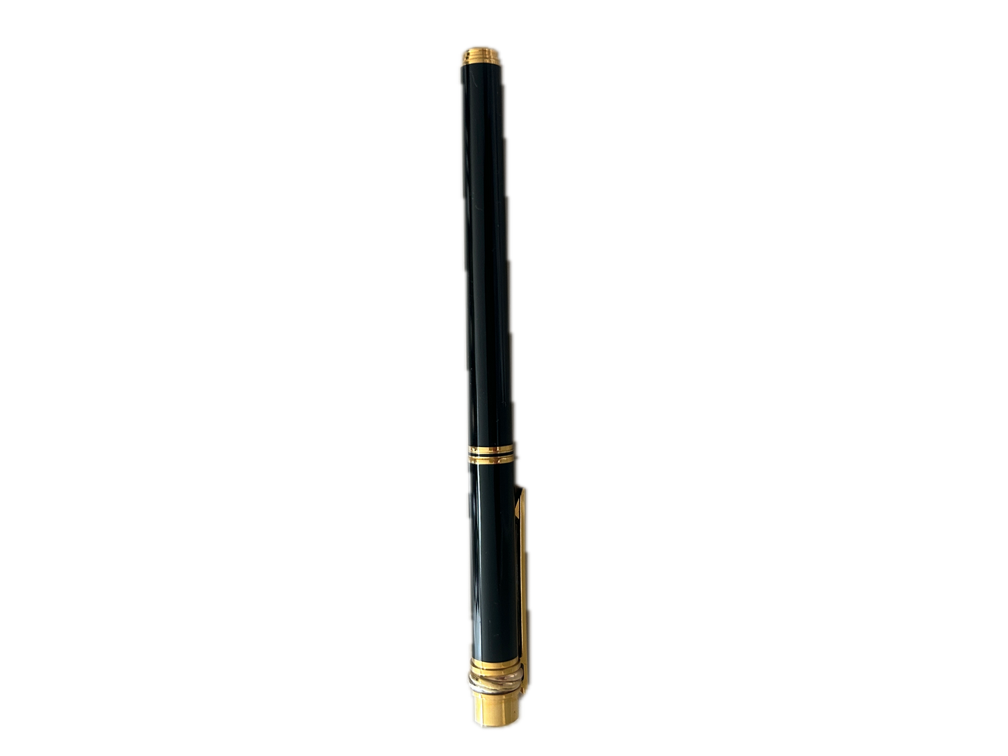 A Must de Cartier ballpoint pen, numbered 339667, boxed