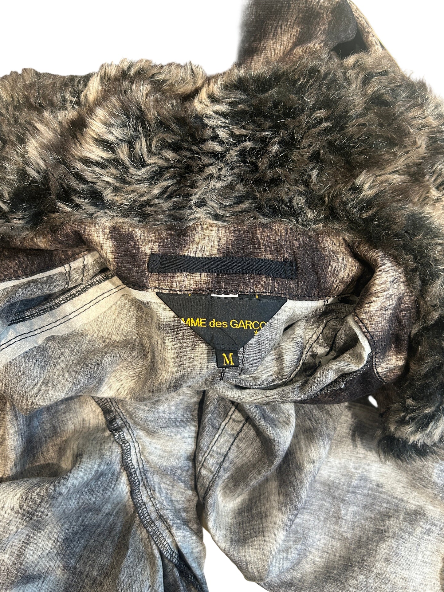 COMME des GARÇONS cape jacket