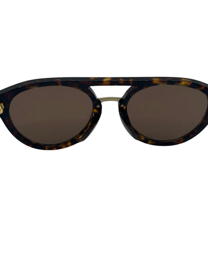 Tory Burch Women’s Brow Bar Round Sunglasses