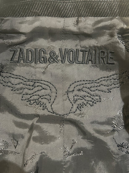 Zadig & Voltaire black May coat -Small