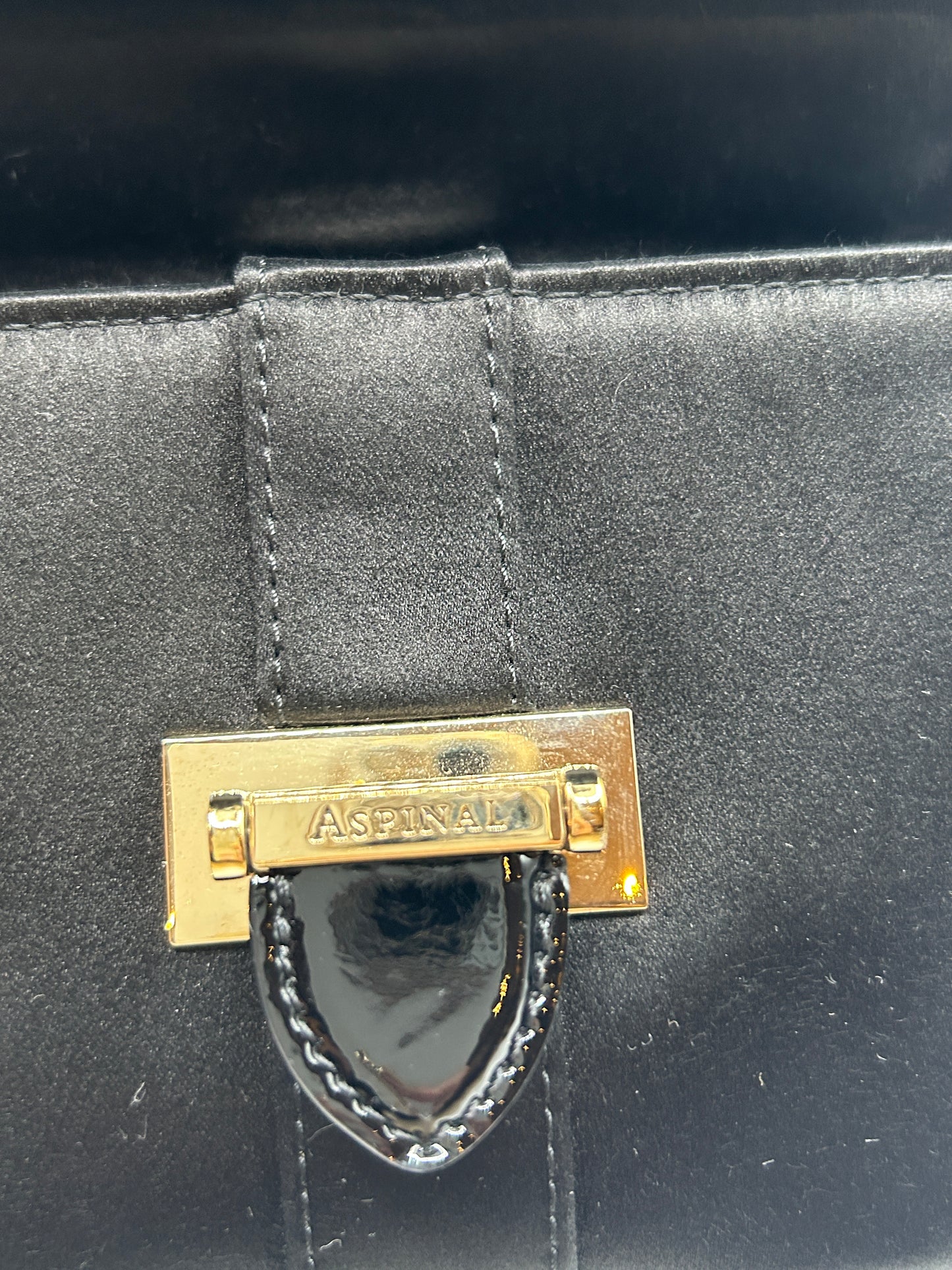 Aspinal of London Lottie Micro in Black