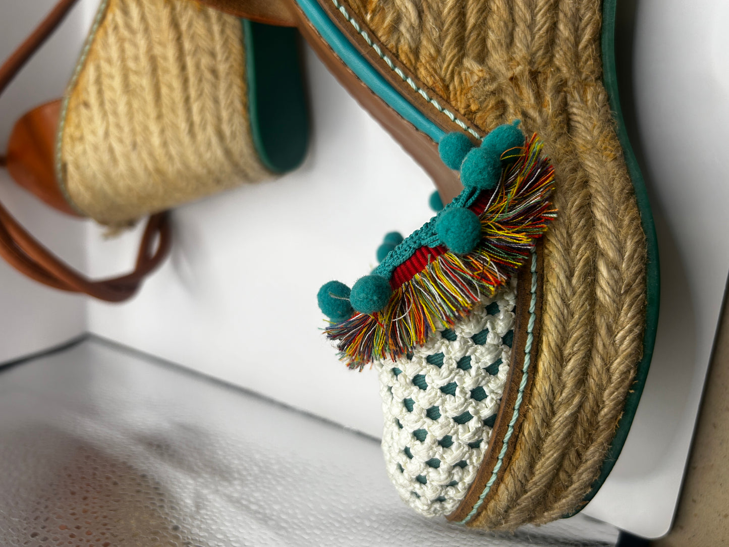 Missoni wedge Espadrilles