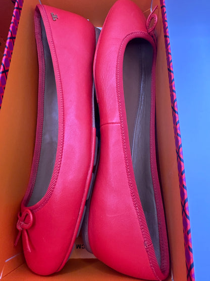 Tory Burch Laila Driver Ballet Flat in Samba leather