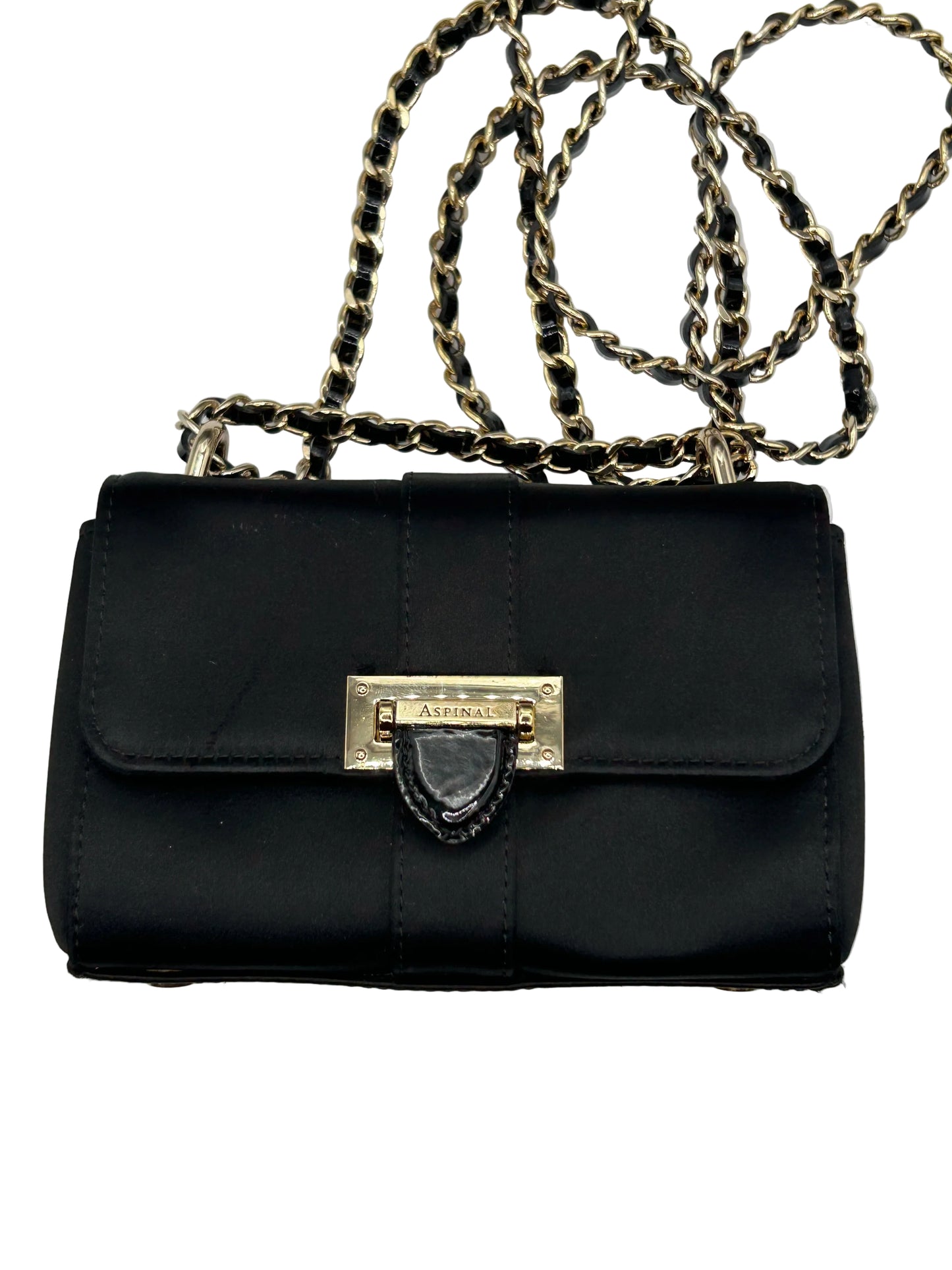 Aspinal of London Lottie Micro in Black