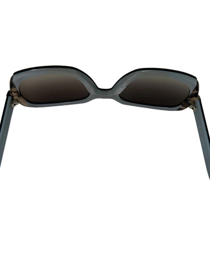 Prada Black/Blue Gradient Square Sunglasses SPR16U-F - 54 mm