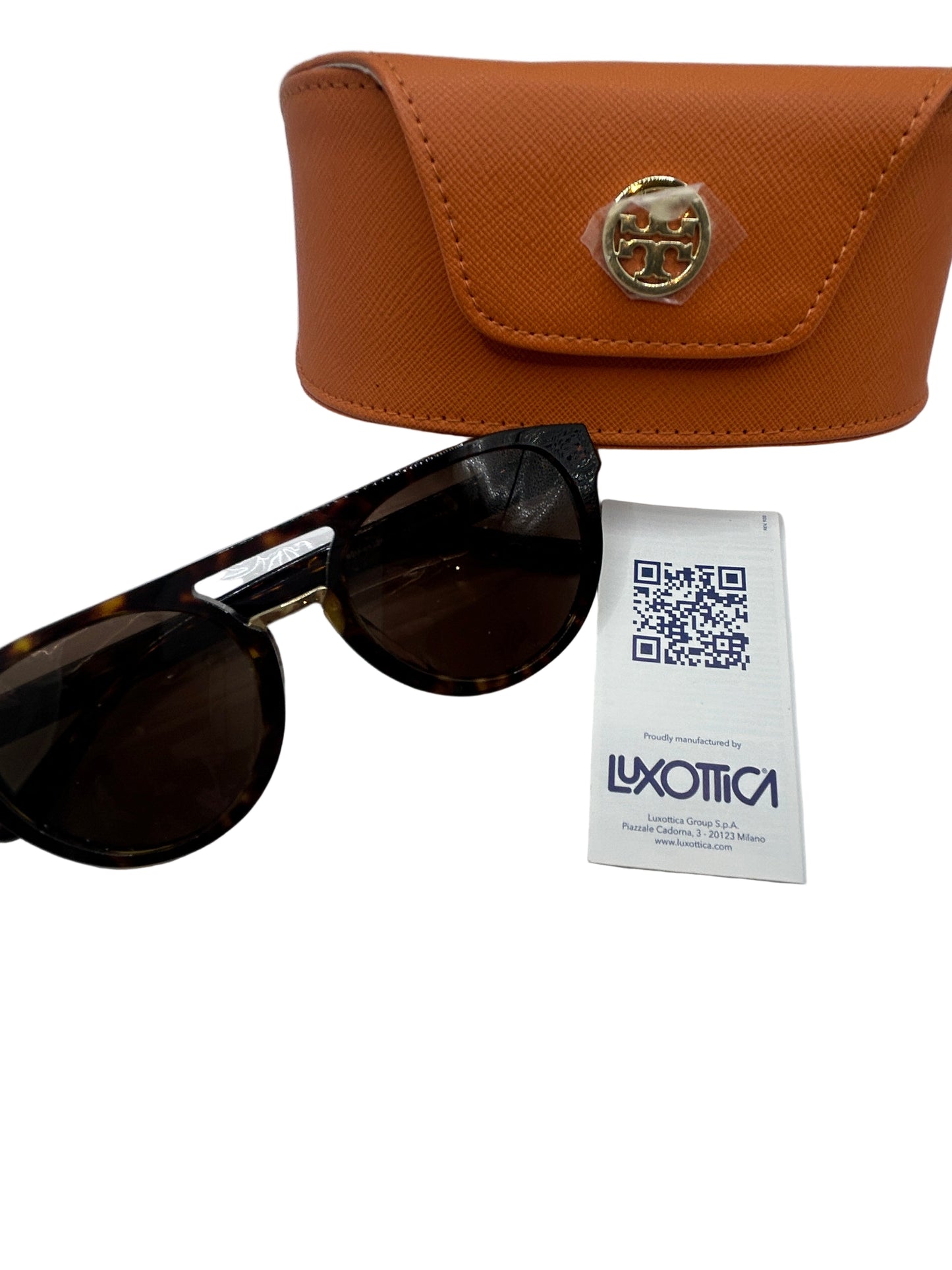 Tory Burch Women’s Brow Bar Round Sunglasses