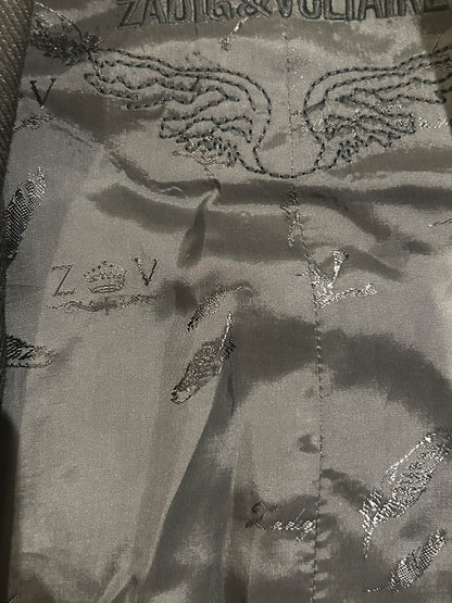 Zadig & Voltaire black May coat -Small