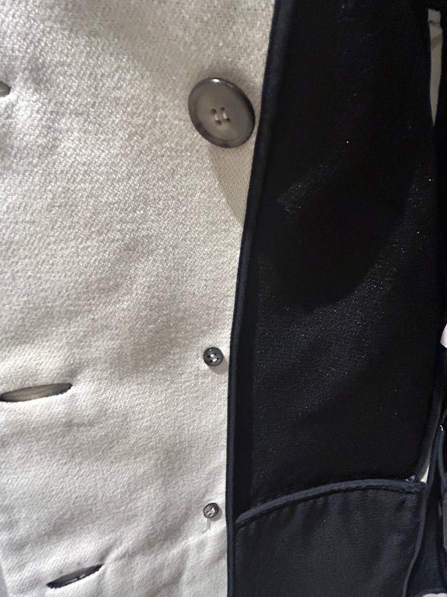 Marni double breasted beige pea coat