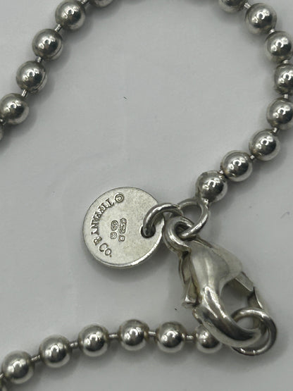 Tiffany & Co. Coin Edge Dog Tag
Necklace Silver