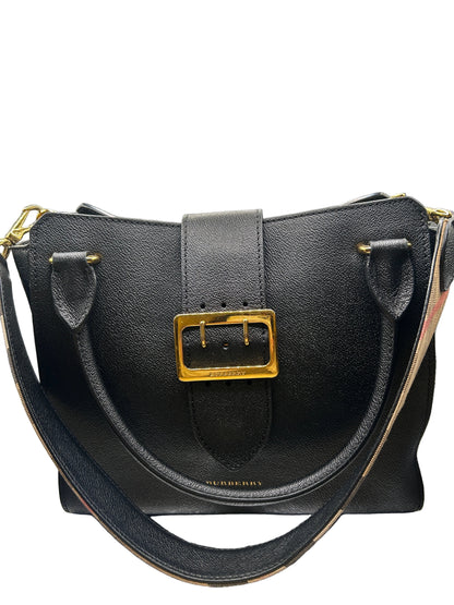 Burberry Buckle Tote Medium Black