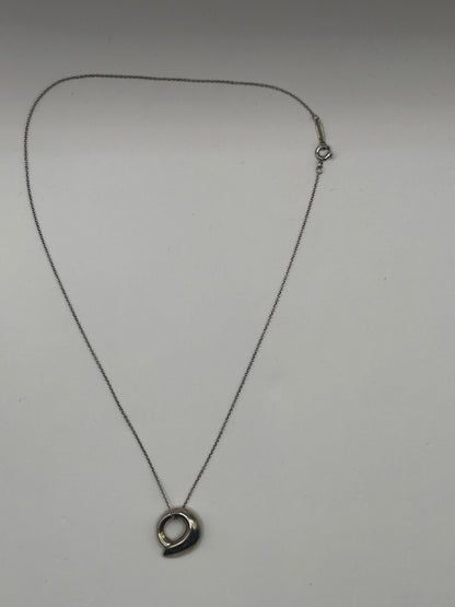Tiffany & Co. Frank Gehry Fish Circle Pendant Necklace