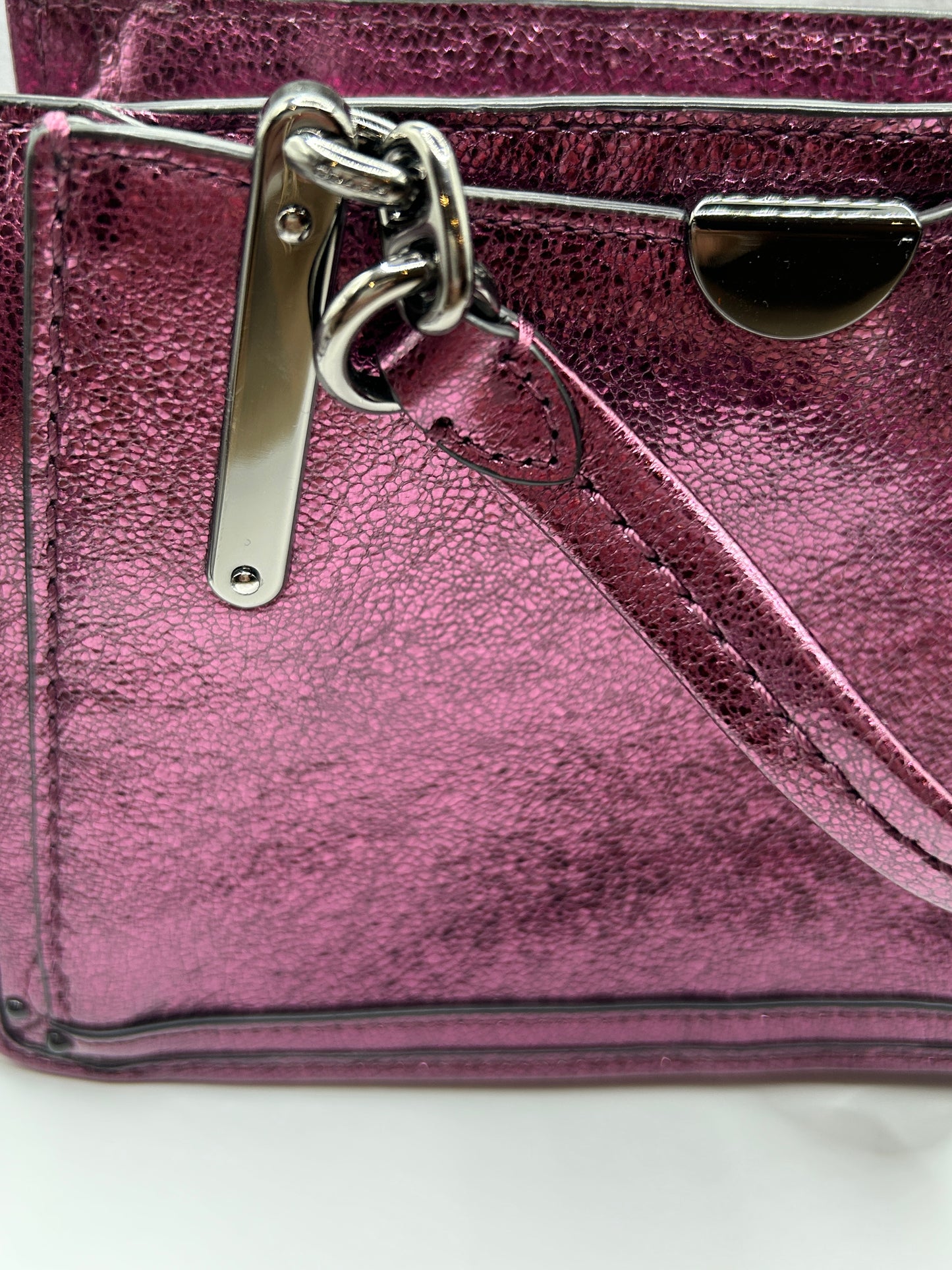 Coach Metallica Leather Dreamer Satchel 21