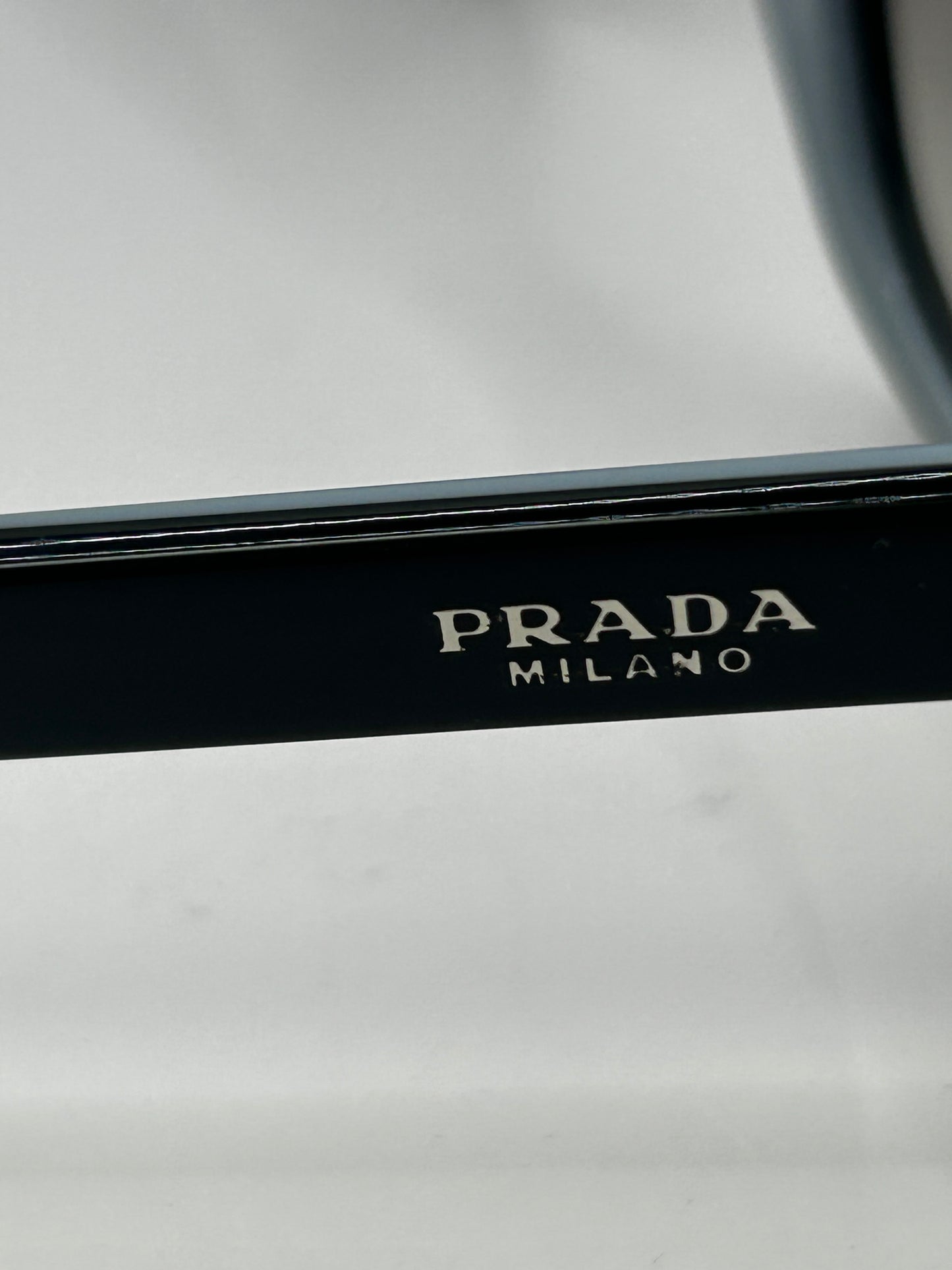Prada Black/Blue Gradient Square Sunglasses SPR16U-F - 54 mm