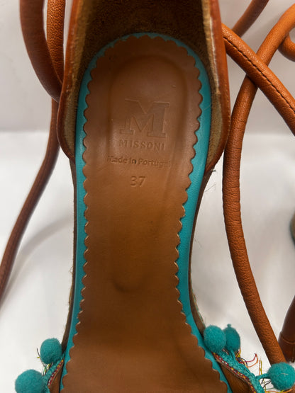 Missoni wedge Espadrilles