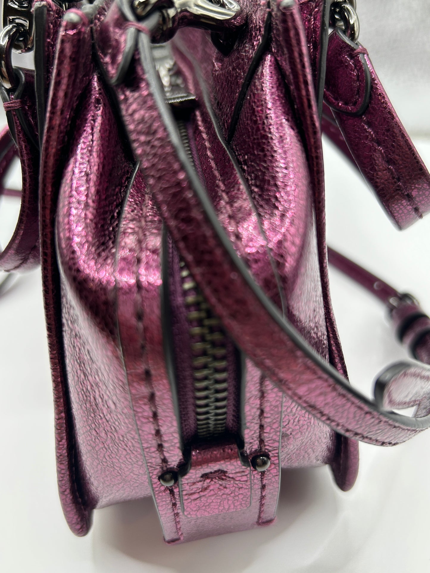 Coach Metallica Leather Dreamer Satchel 21