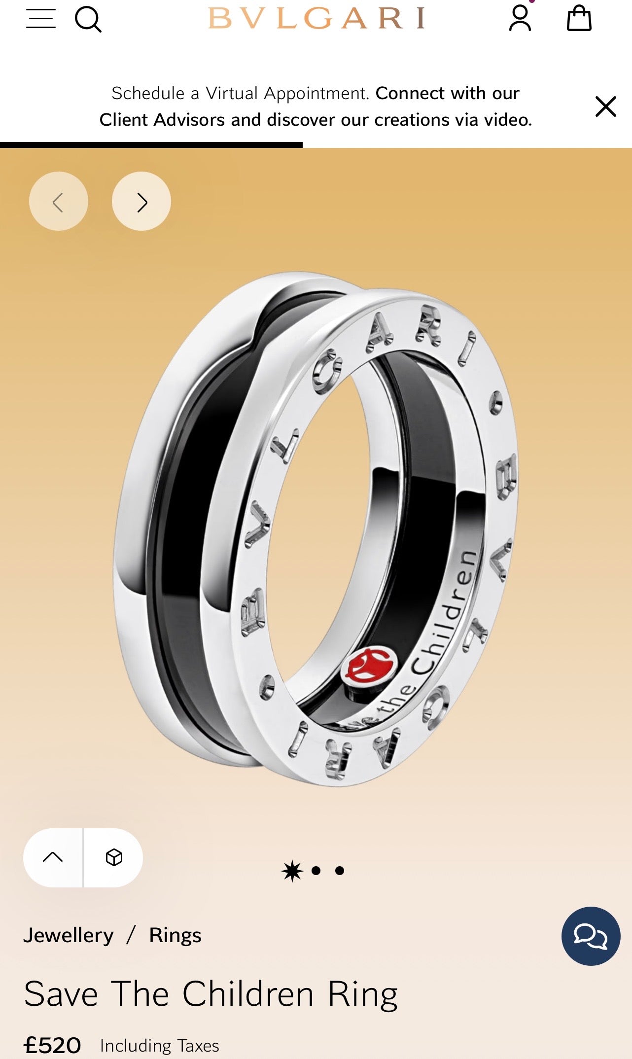 Bulgaria Save The Children Ring