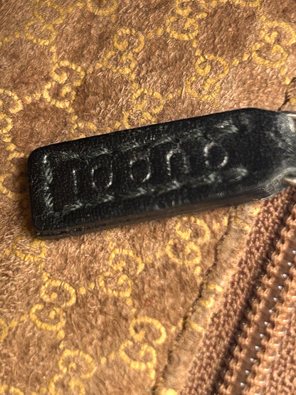 Gucci Jackie Bardot black leather shoulder bag