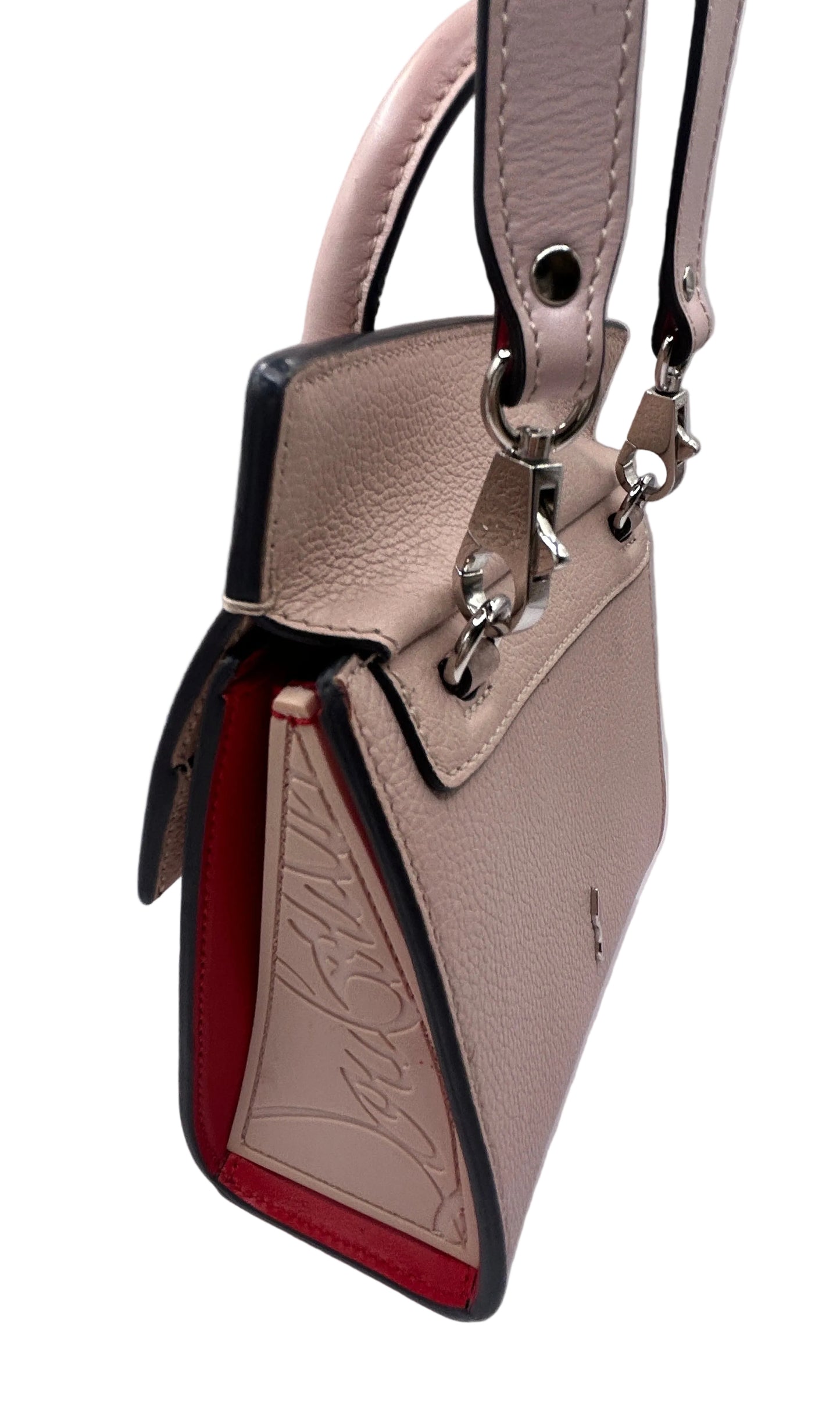 CHRISTIAN LOUBOUTIN
Pink  Nano Paloma Bag