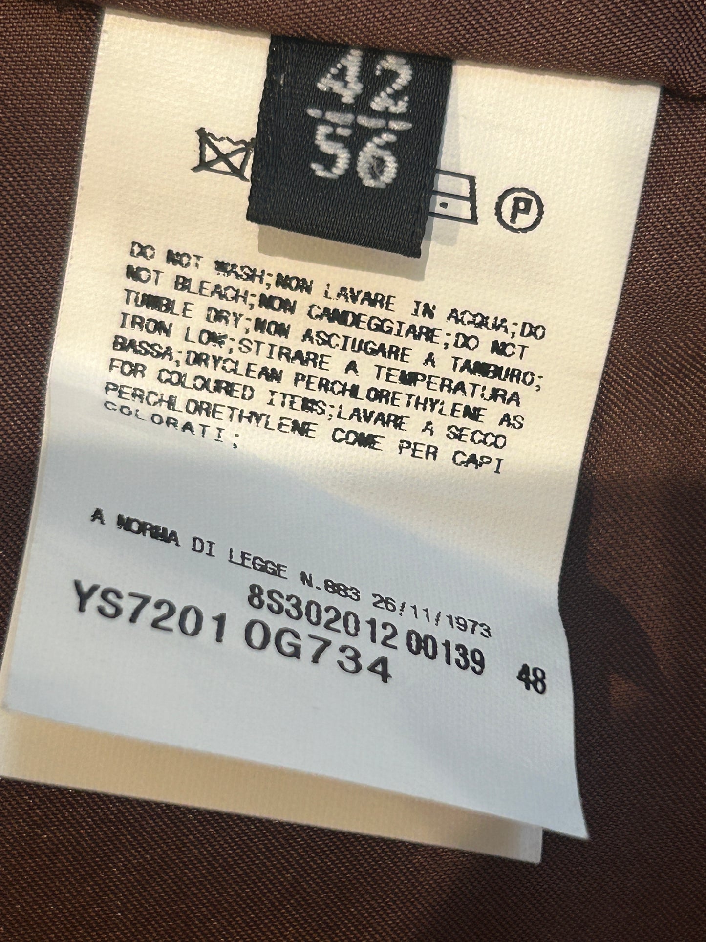 Costume National Brown Blazer