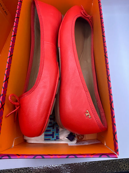 Tory Burch Laila Driver Ballet Flat in Samba leather