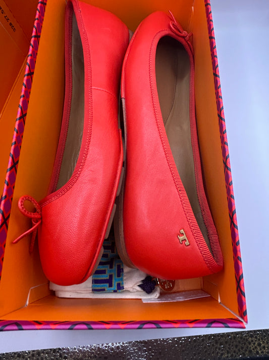 Tory Burch Laila Driver Ballet Flat in Samba leather