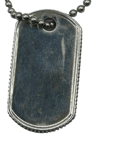 Tiffany & Co. Coin Edge Dog Tag
Necklace Silver