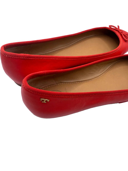 Tory Burch Laila Driver Ballet Flat in Samba leather