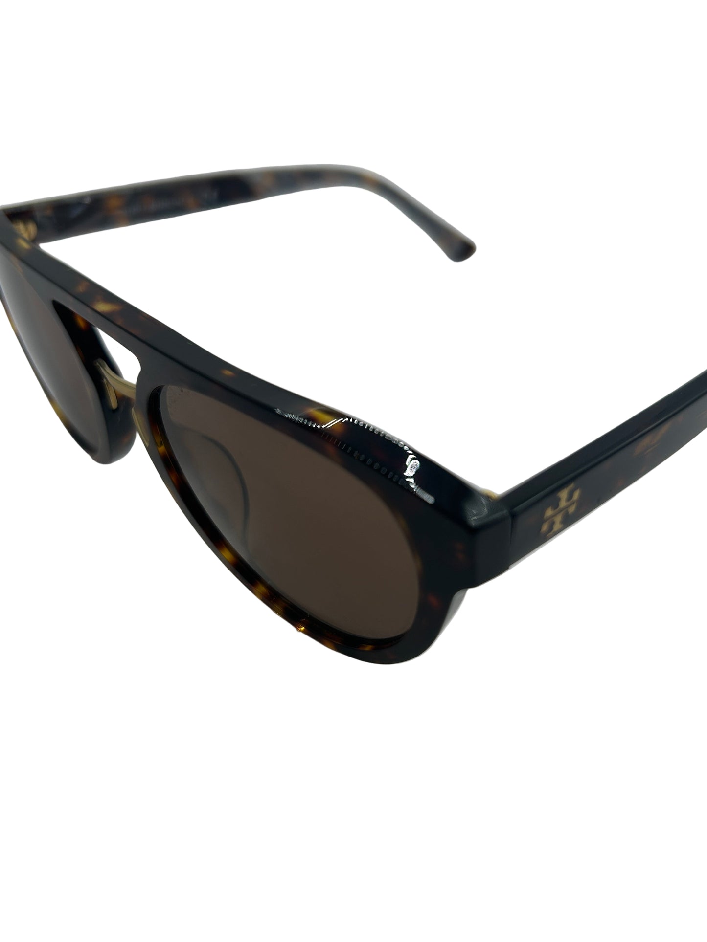 Tory Burch Women’s Brow Bar Round Sunglasses