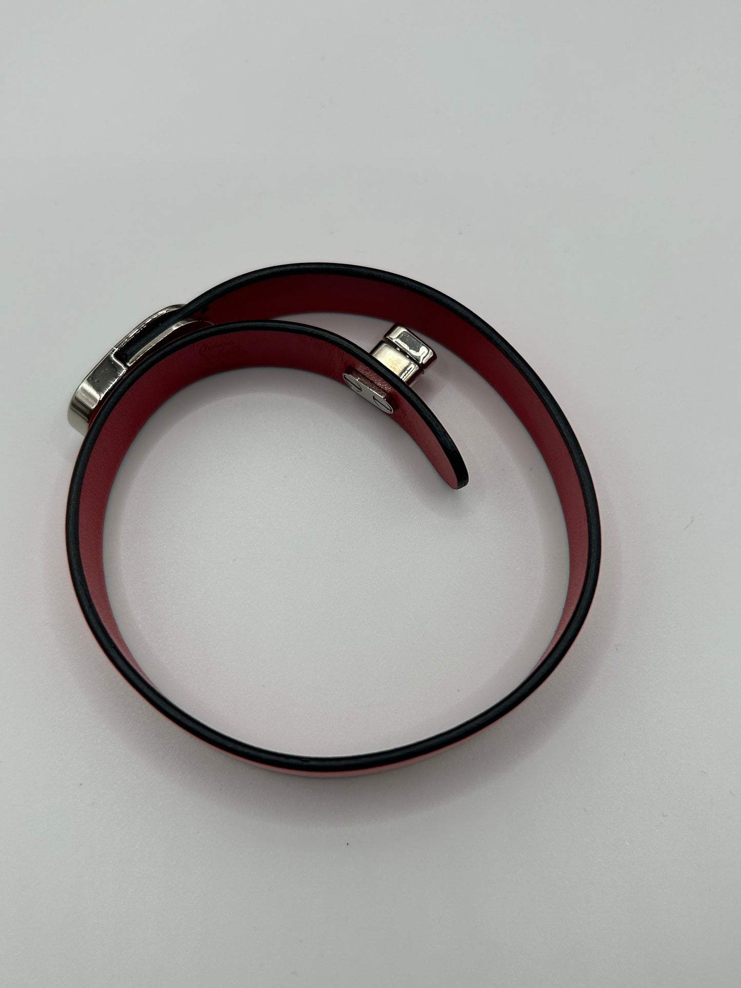 CHRISTIAN LOUBOUTIN
Elisa double patent-leather bracelet