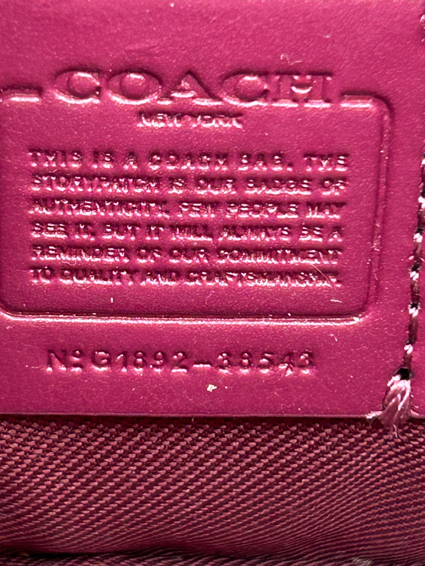 Coach Metallica Leather Dreamer Satchel 21