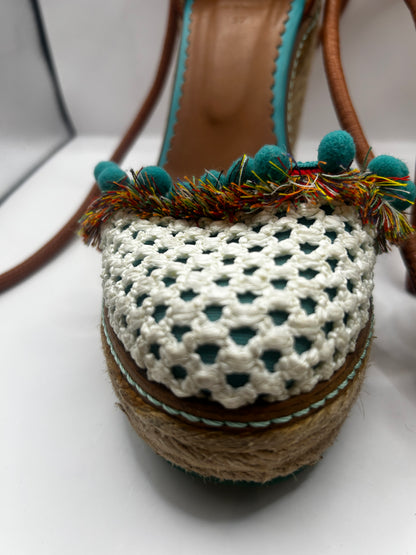 Missoni wedge Espadrilles