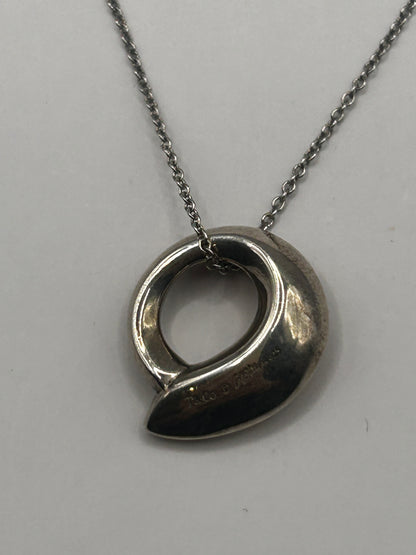 Tiffany & Co. Frank Gehry Fish Circle Pendant Necklace