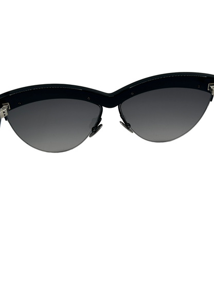 Alaïa Cat Eye-Frame Acetate Sunglasses Black, stud embellished