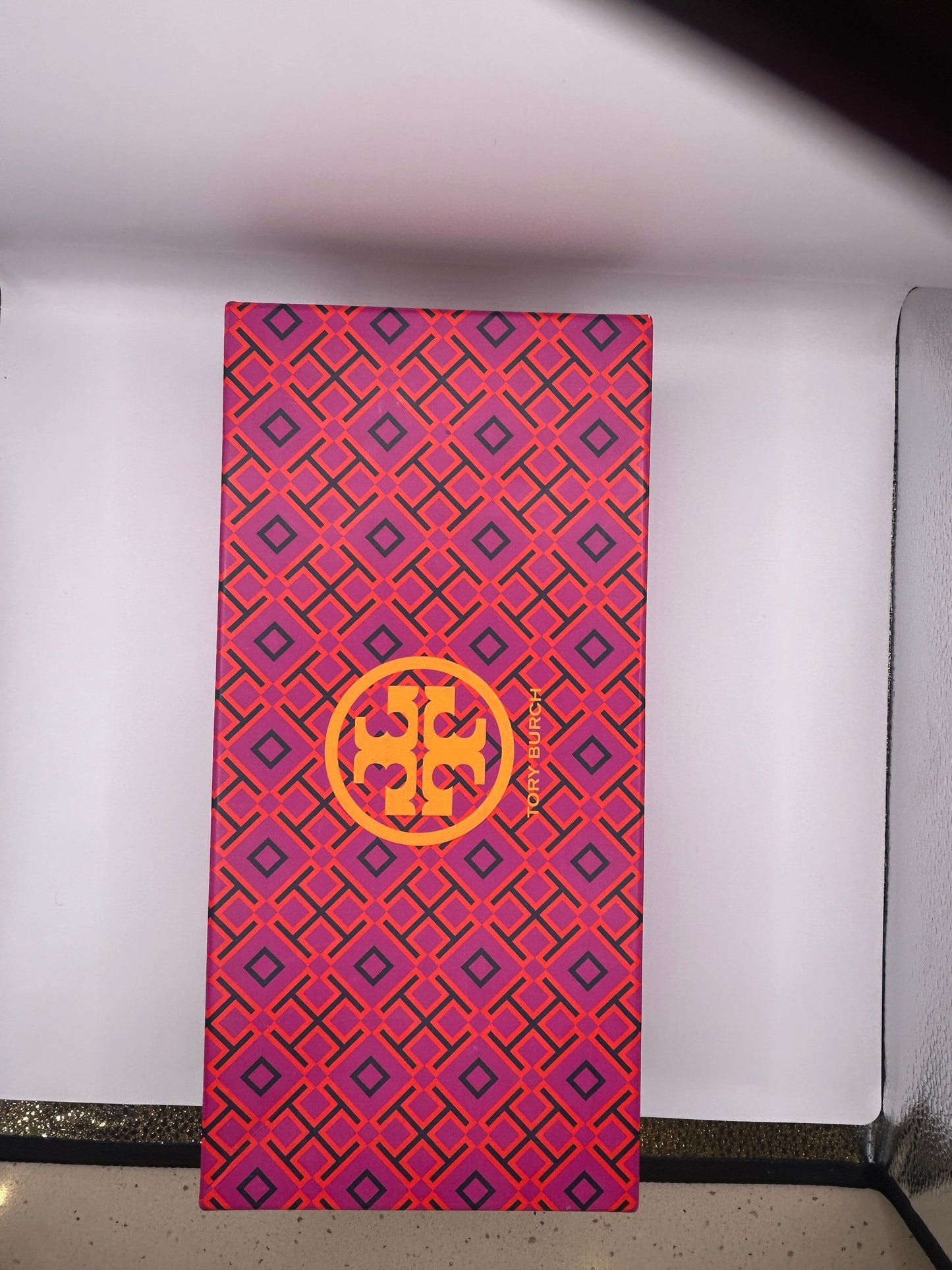 Tory Burch Laila Driver Ballet Flat in Samba leather