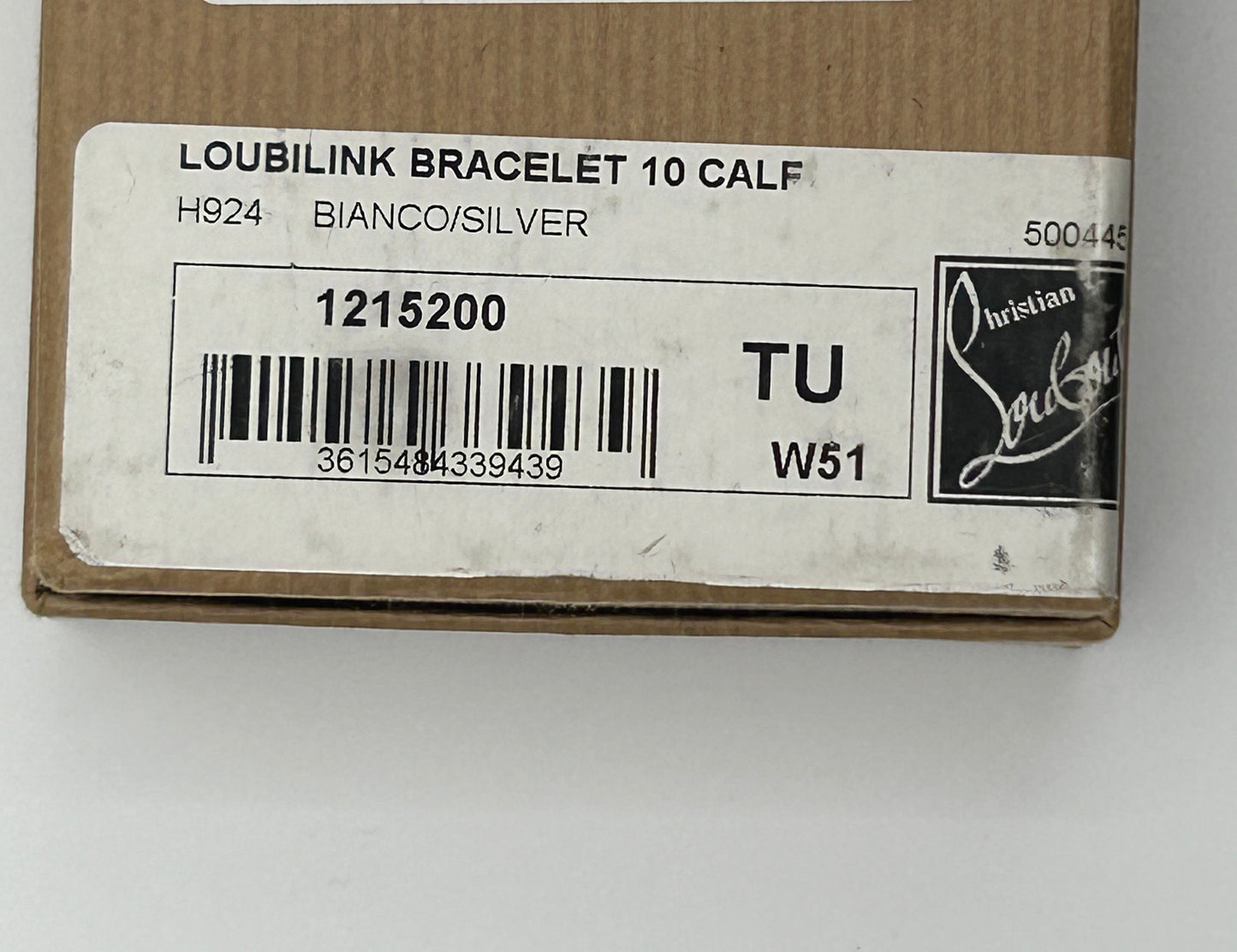 CHRISTIAN LOUBOUTIN
Elisa double patent-leather bracelet