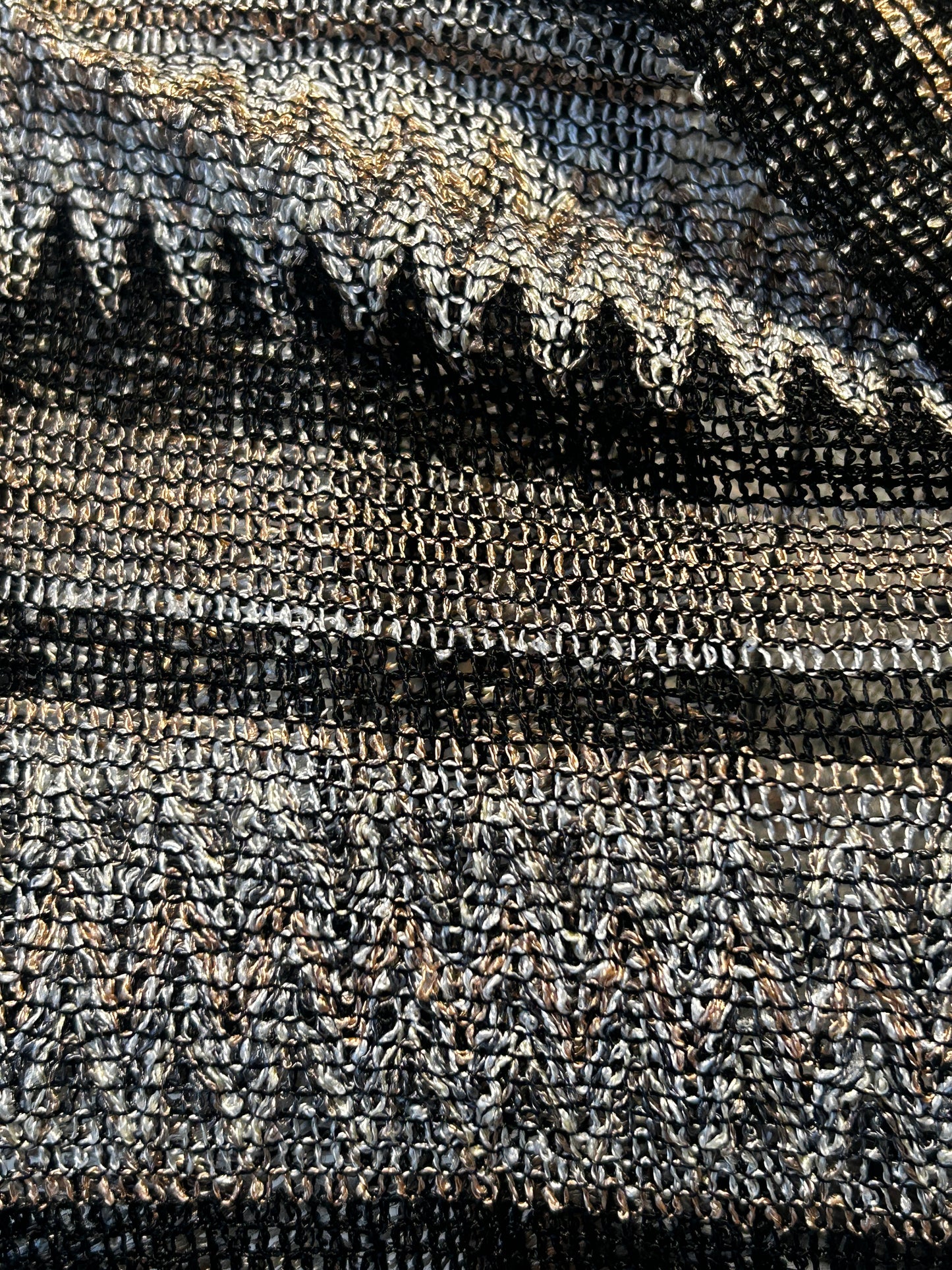 Missoni fringed wool-blend scarf featuring the brand's signature zigzag woven design, black colourway