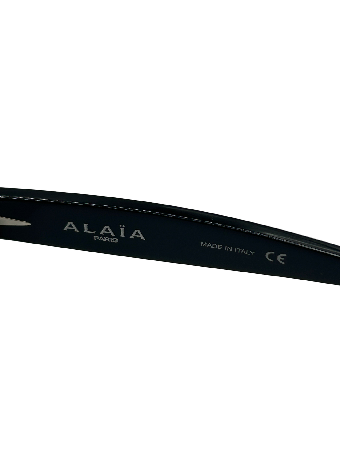Alaïa Cat Eye-Frame Acetate Sunglasses Black, stud embellished