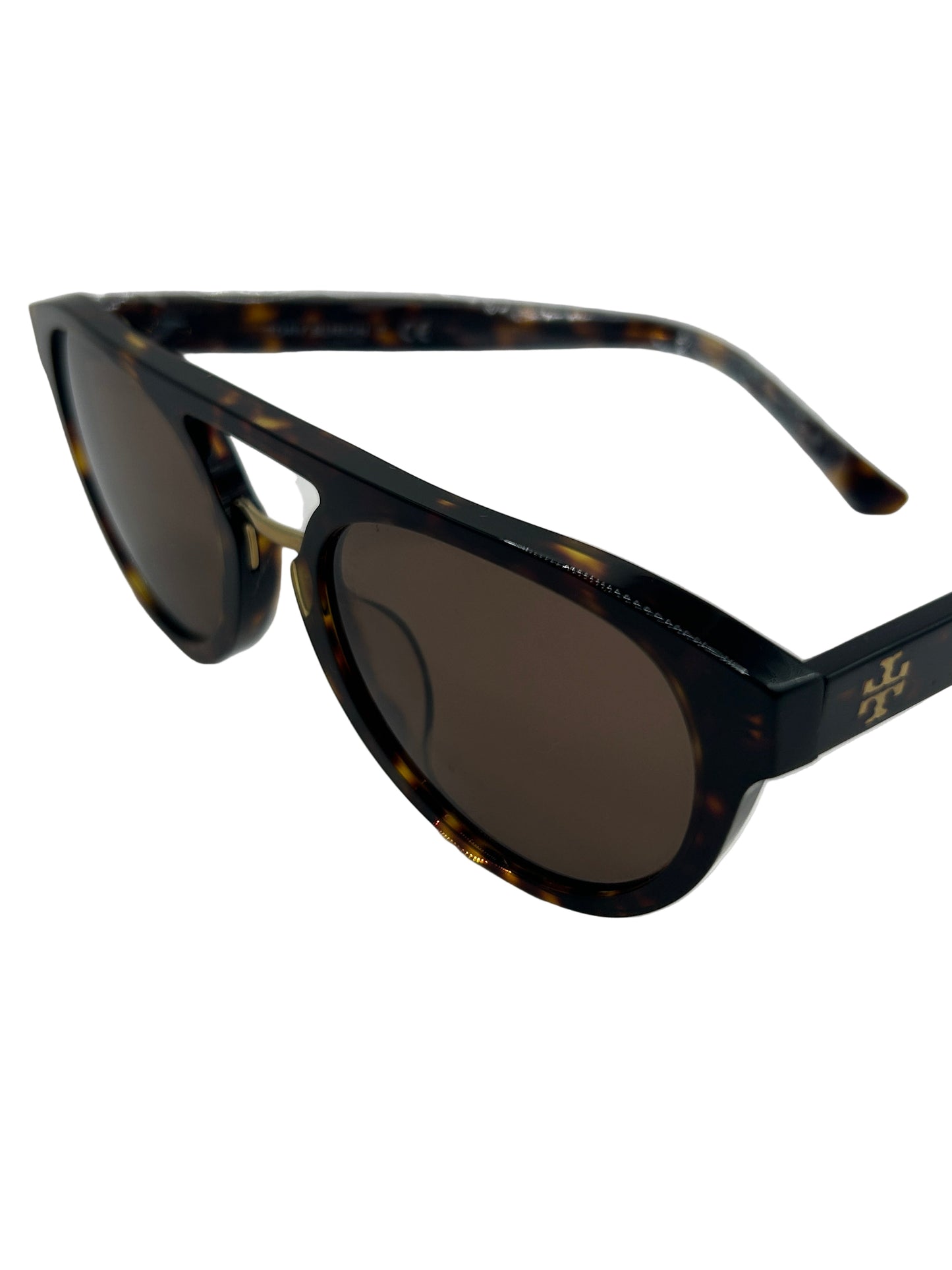 Tory Burch Women’s Brow Bar Round Sunglasses