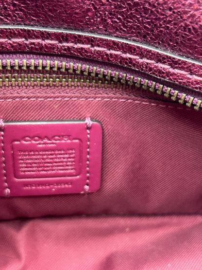 Coach Metallica Leather Dreamer Satchel 21