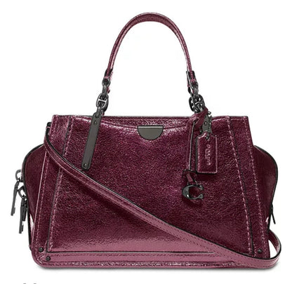 Coach Metallica Leather Dreamer Satchel 21