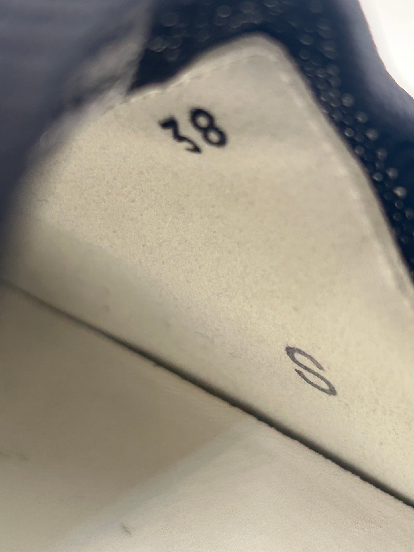 Hermès Addict knit fabric and suede sneakers in black and white