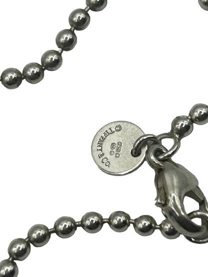 Tiffany & Co. Coin Edge Dog Tag
Necklace Silver
