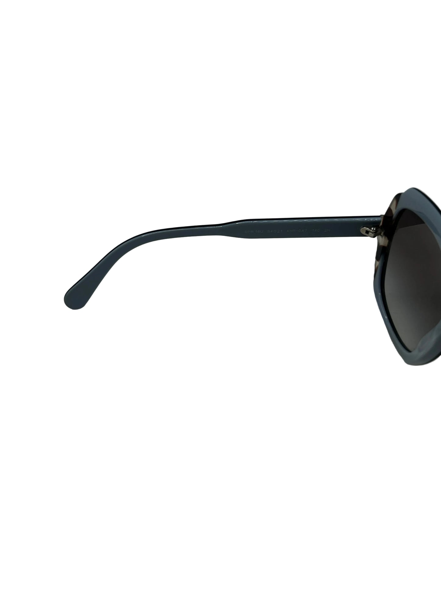 Prada Black/Blue Gradient Square Sunglasses SPR16U-F - 54 mm