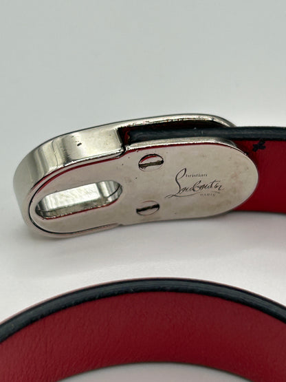 CHRISTIAN LOUBOUTIN
Elisa double patent-leather bracelet