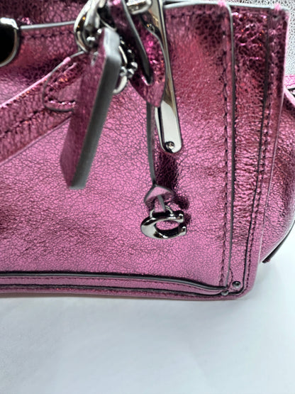 Coach Metallica Leather Dreamer Satchel 21