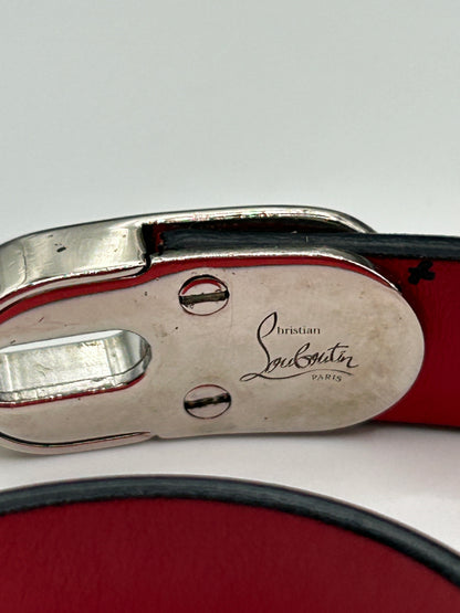 CHRISTIAN LOUBOUTIN
Elisa double patent-leather bracelet